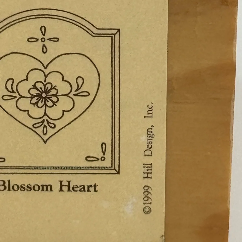 Vintage‎ Brown Bag Hearts & Flowers Cookie Tiles Complete Set w Caddy 1999